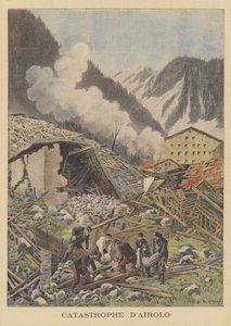 Frana catastrofica ad Airolo, Svizzera